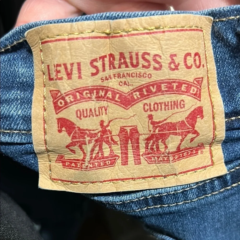 Levi’s Men Classic Blue Denim Boyfriend Jeans 32w x 27l